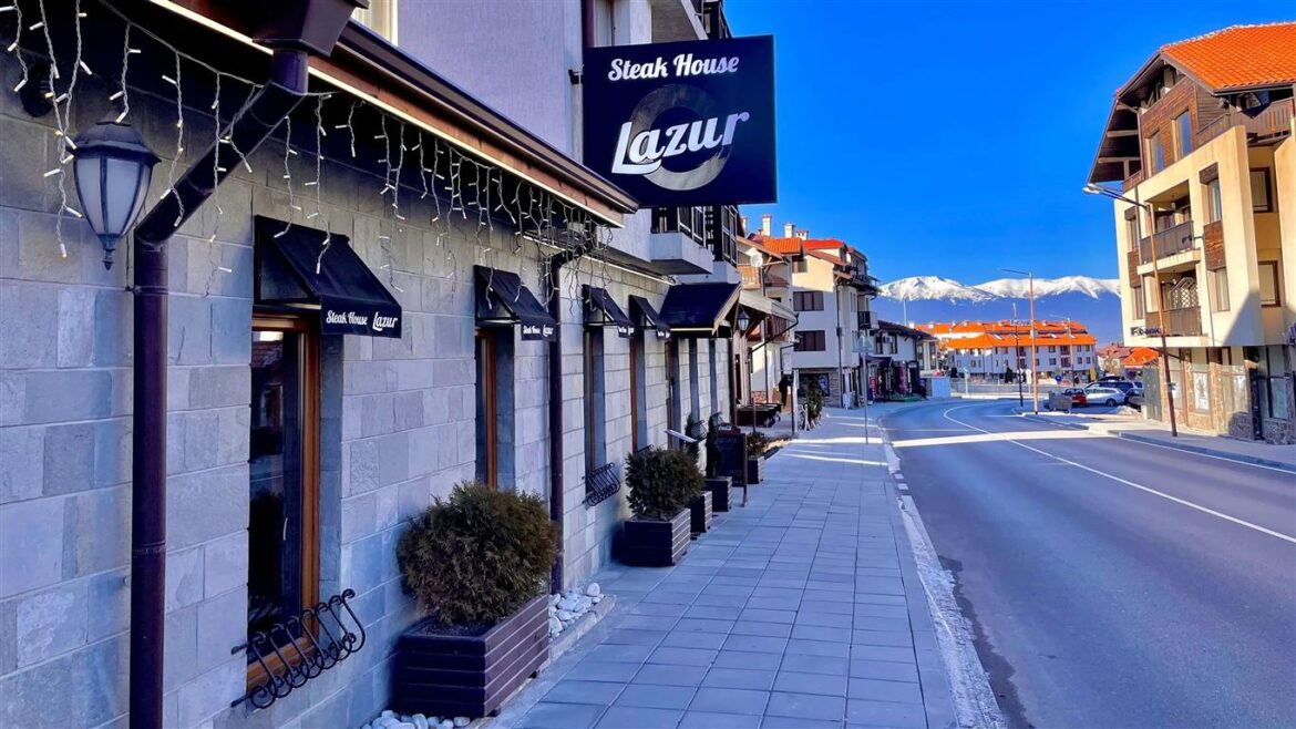 Lazur Steakhouse in Bansko