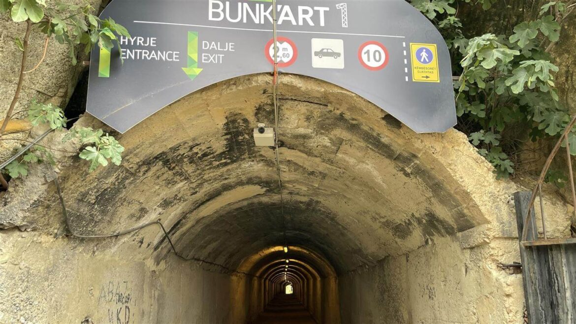 Bunk Art 1 - Entrance Tunnel