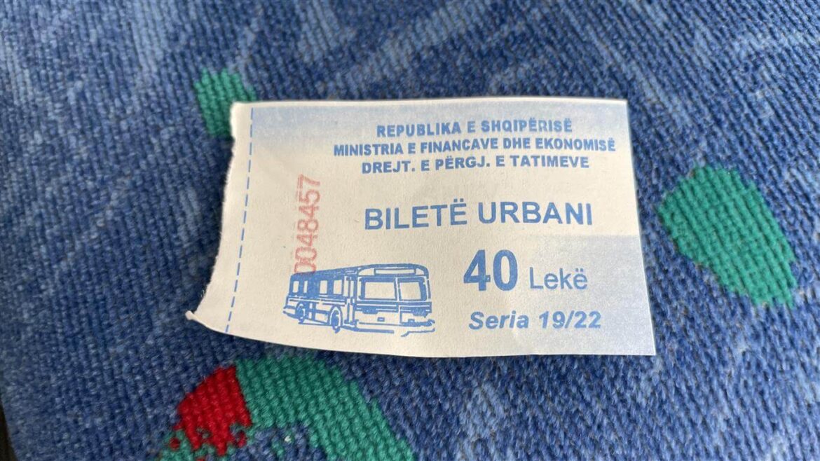 Bunk Art 2 bus ticket